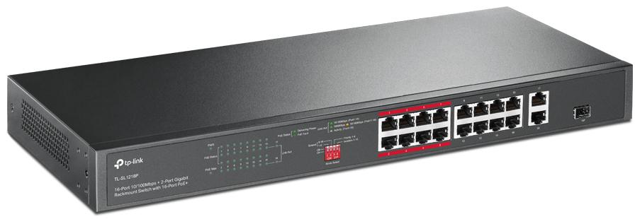 SWITCH TP-LINK TL-SL1218P - obrazek 3
