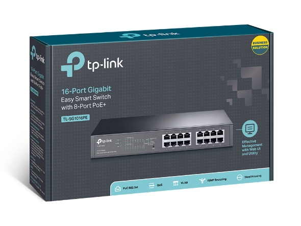 SWITCH TP-LINK TL-SG1016PE (POE) - obrazek 5