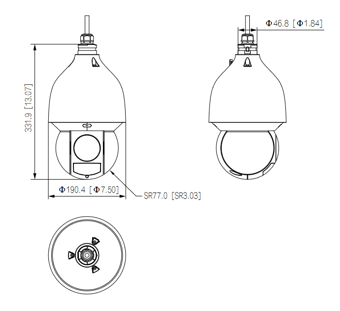 KAMERA IP DAHUA SD5A425GB-HNR - obrazek 4